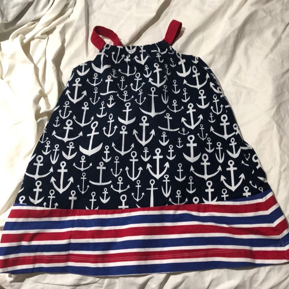 Hatley nautical anchor  3t sundress worn once